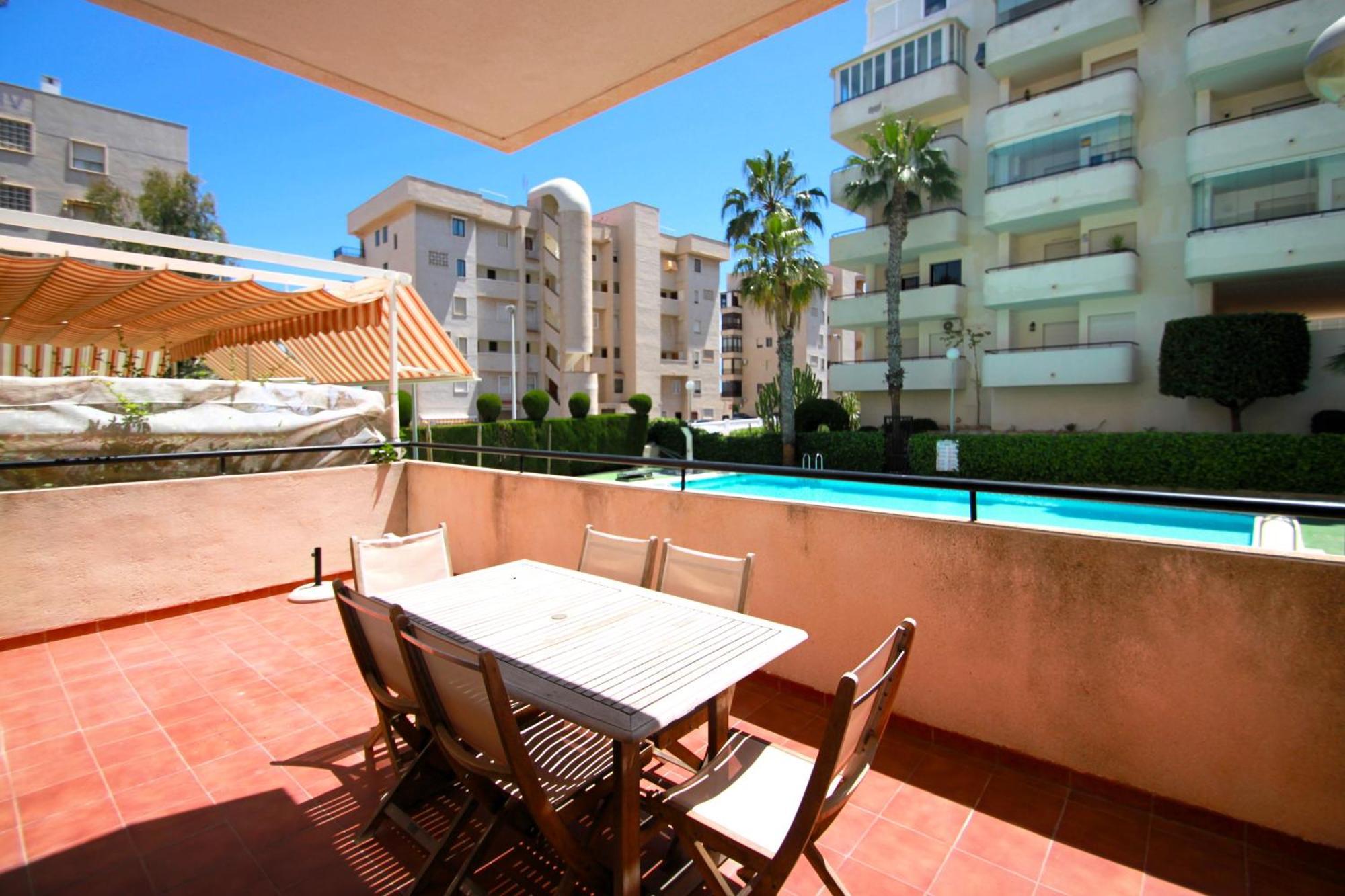 Apartamento Casaturis En Los Arenales Del Sol Ar102 Con Terraza Y Piscina المظهر الخارجي الصورة
